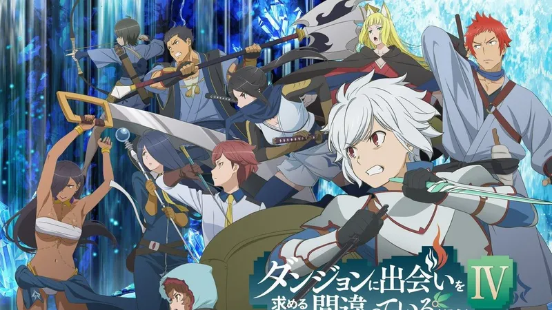 DanMachi 4. Sezon Dublajı HIDIVE'da Yayında