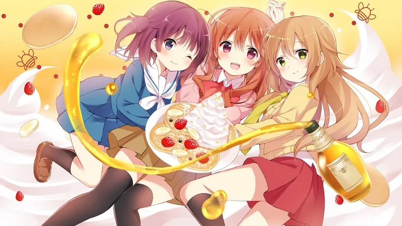 Gourmet Girl Graffiti Crunchyroll ve HIDIVE'da Yayında