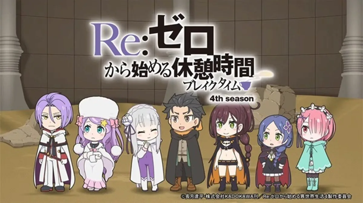 Re:ZERO'dan İlkbahar 2026 İçin Yeni Komedi Özel Bölümü Duyuruldu