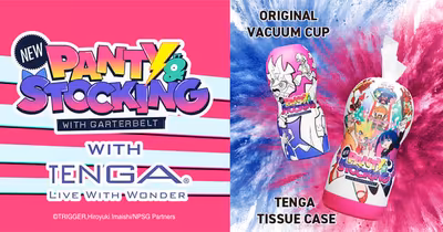 New PANTY & STOCKING with GARTERBELT ve TENGA'dan yeni ürün iş birliği