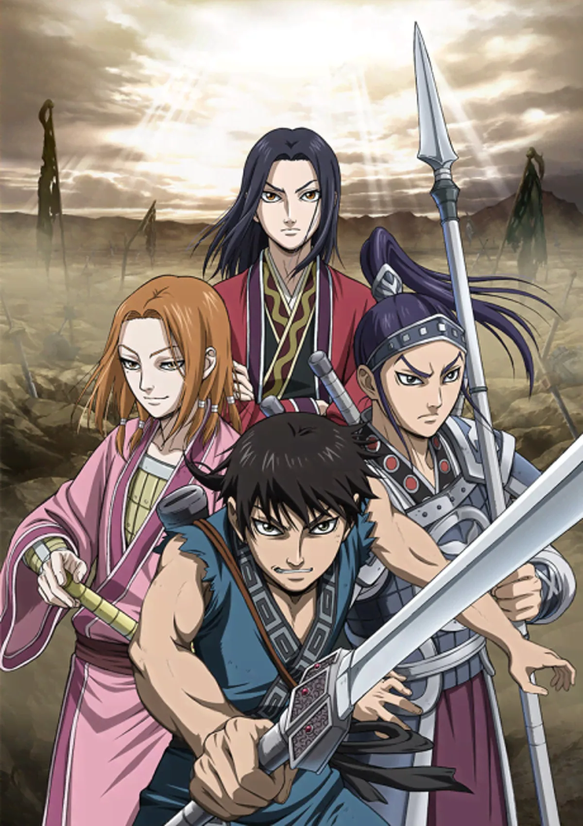 Kingdom 2. Sezonu Crunchyroll'da İngilizce Dublaj ile Yayında