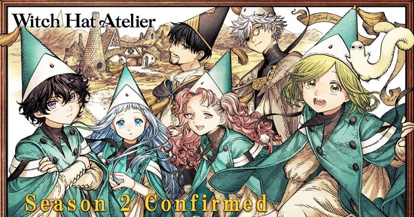 Witch Hat Atelier Anime'nin İkinci Sezonu Onaylandı