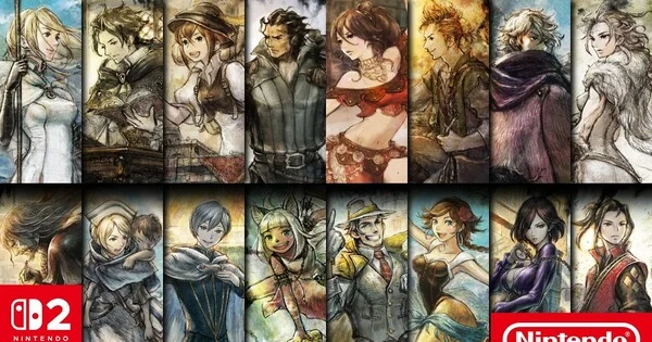 Octopath Traveler oyunları Switch 2'ye yükseltme seçeneği olmadan geliyor