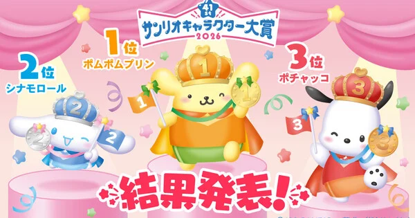 Pompompurin, Sanrio Karakter Sıralamasında 2026'da Yine Zirvede