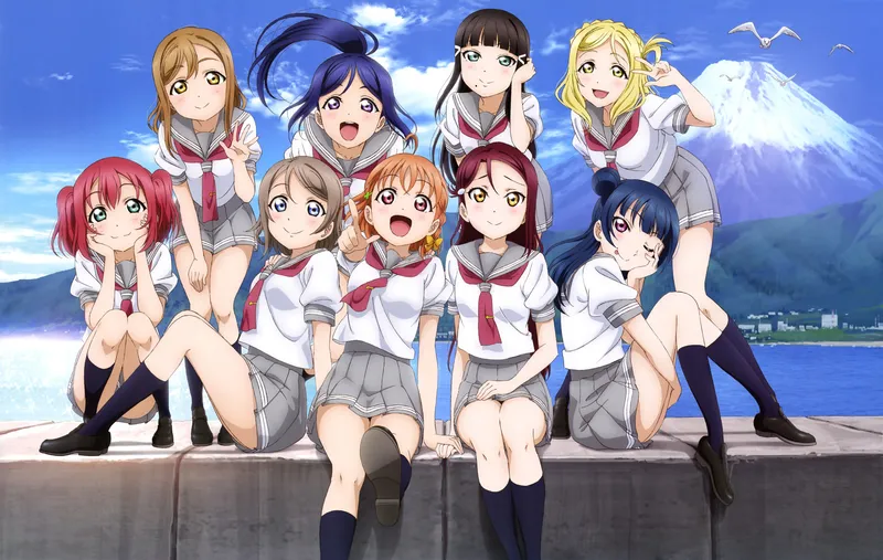 Love Live! Sunshine!! 1. Sezon Crunchyroll'da Yayında