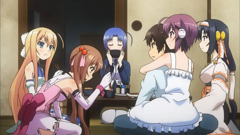 Invaders of the Rokujyoma!?: Harem Komedisi Artık HIDIVE, Hulu ve Crunchyroll'da Yayında