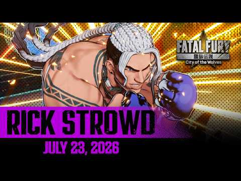 Rick Strowd Joins Fatal Fury: City of the Wolves Roster in Latest Trailer