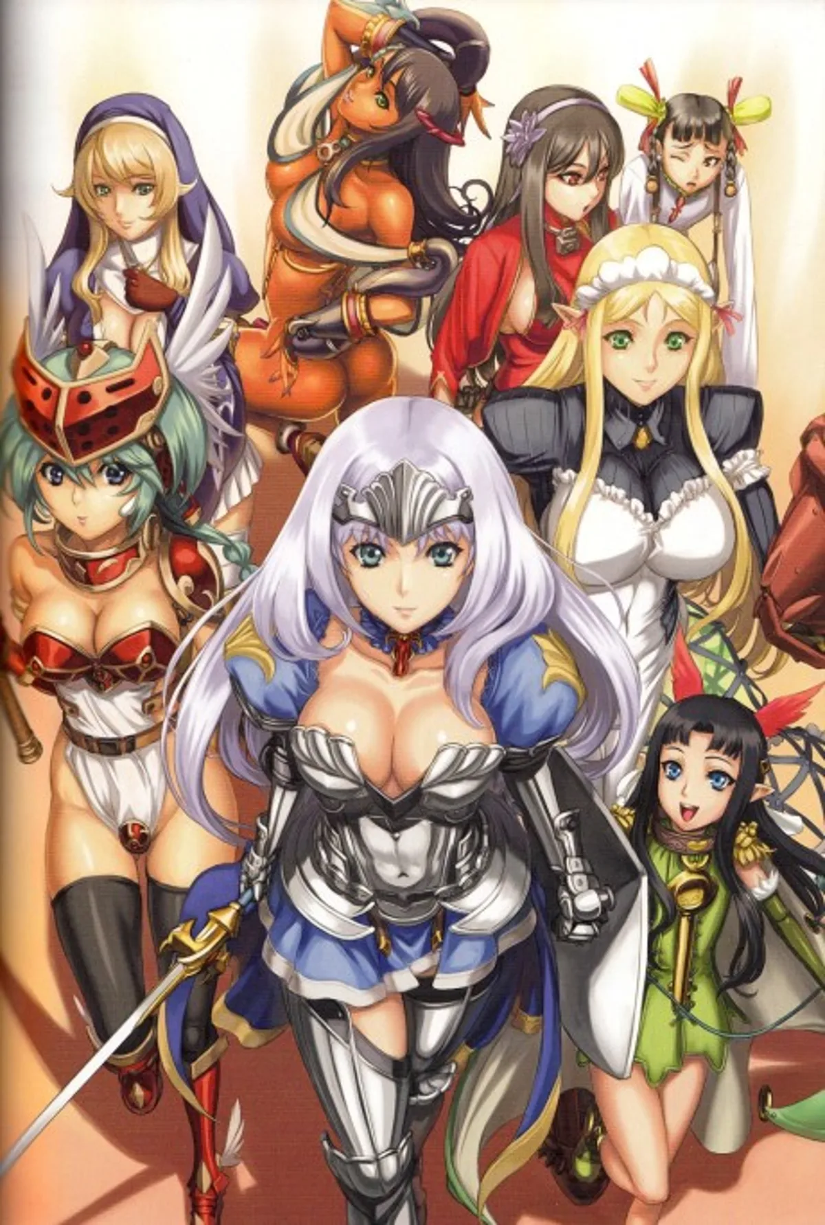 Queen's Blade: Rebellion Şimdi Crunchyroll ve HIDIVE'da Yayında