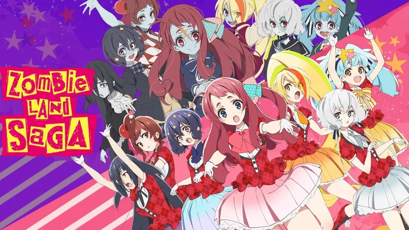 Zombie Land Saga Anime'si Crunchyroll'da İngilizce Dublaj ile Yayında
