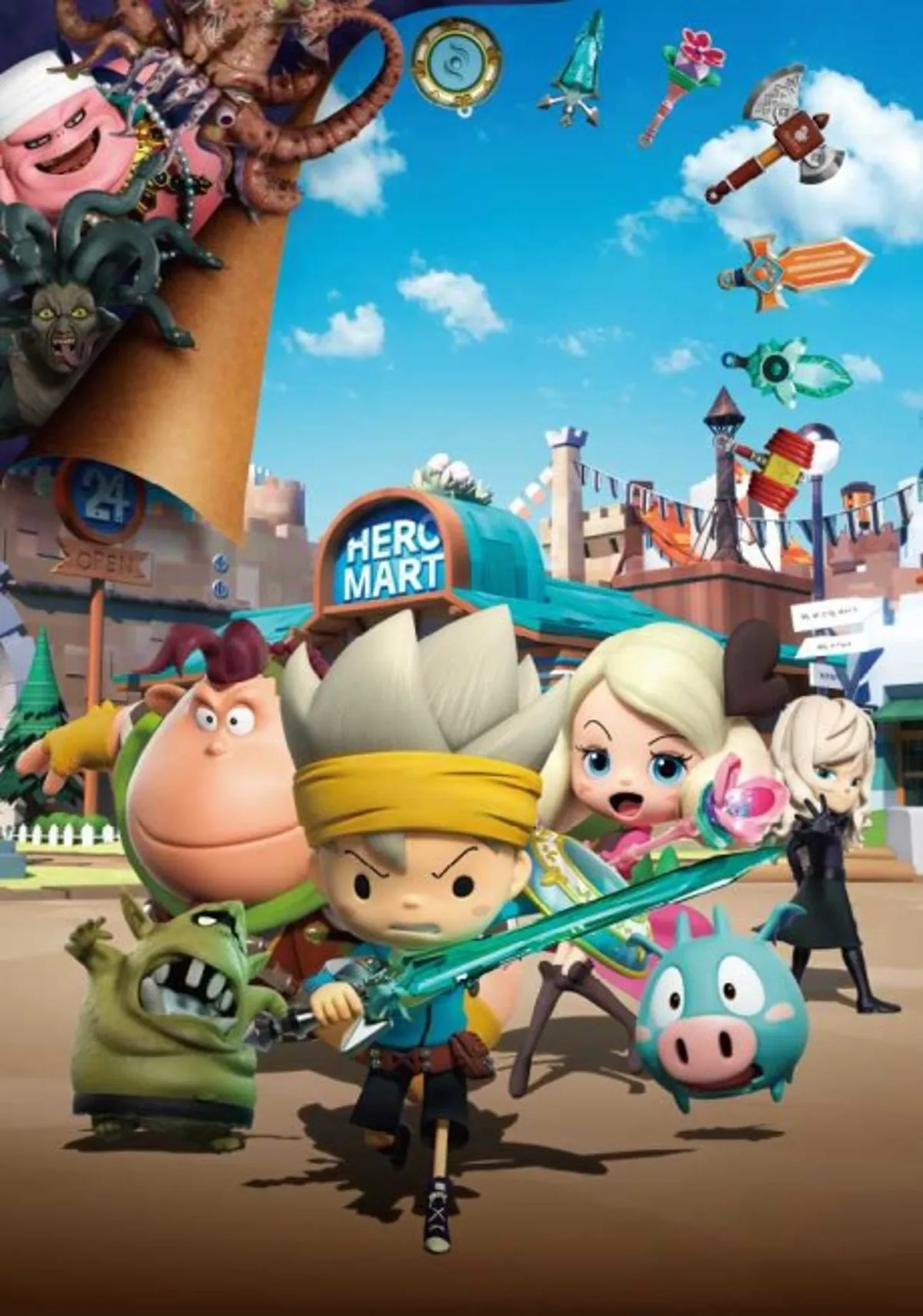 Level-5'in Snack World Anime Serisi Crunchyroll'da Yayında