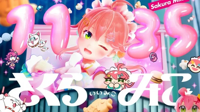 Sakura Miko's "1135" Music Video Now Streaming