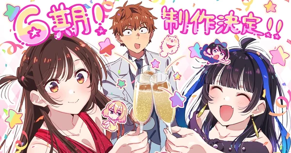 Rent-A-Girlfriend animesi altıncı sezon siparişi aldı