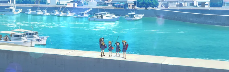 Diary of Our Days at the Breakwater Crunchyroll'da Yayında