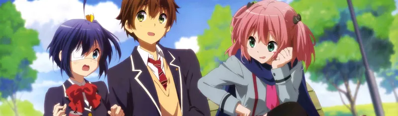 Love, Chunibyo & Other Delusions! S2, Crunchyroll ve HIDIVE'da Yayında