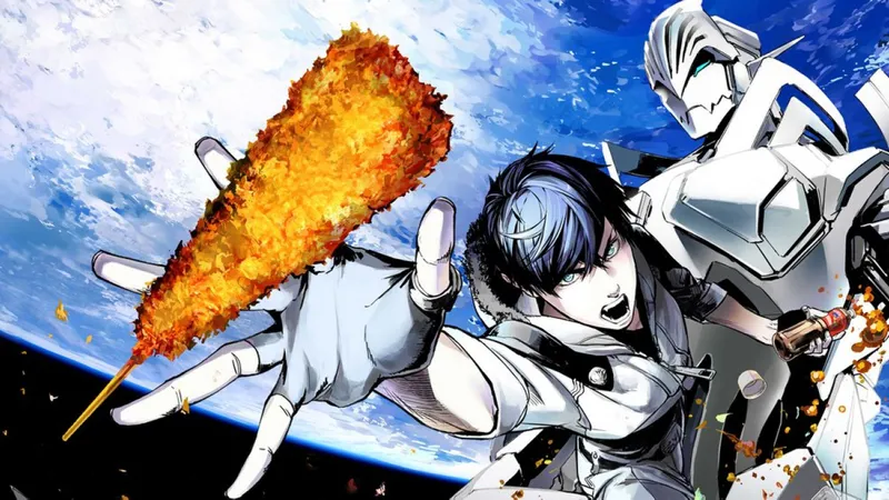 Space Battleship Tiramisu Crunchyroll'da Yayınlanmaya Başladı