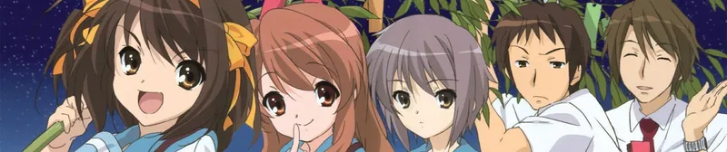 The Melancholy of Haruhi Suzumiya (2009) Crunchyroll'da Yayınlanmaya Başladı