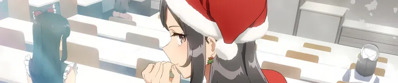 Rascal Does Not Dream of Santa Claus Crunchyroll'da Yayınlanmaya Başladı