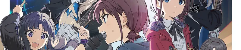 Girls Band Cry, Crunchyroll'de İngilizce Dublaj Seçeneğiyle Yayında
