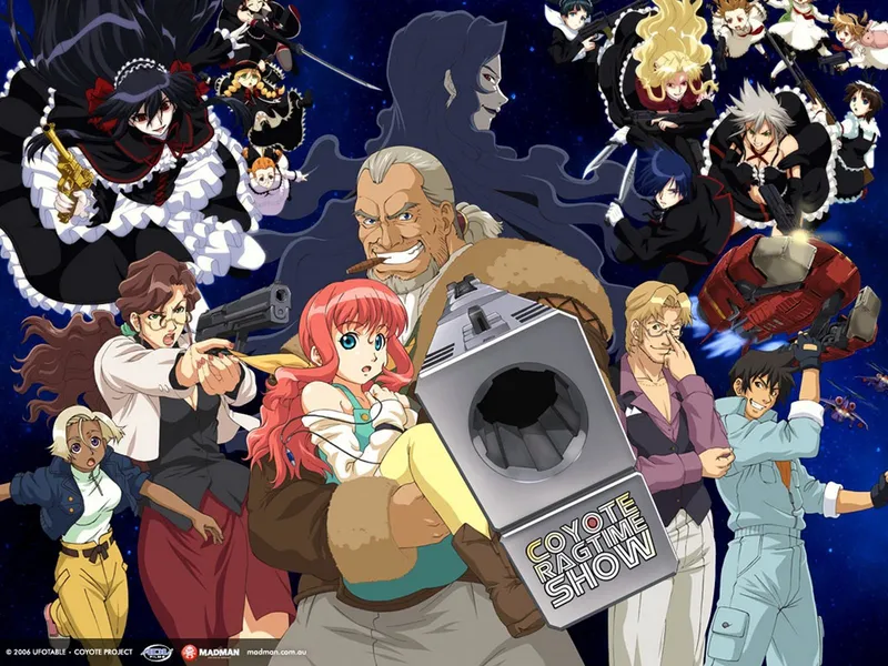 Coyote Ragtime Show, Hulu ve Crunchyroll'da Yayında