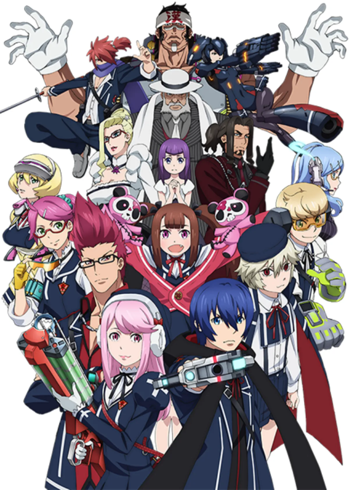 Gunslinger Stratos: The Animation Hulu ve Crunchyroll'da Yayında