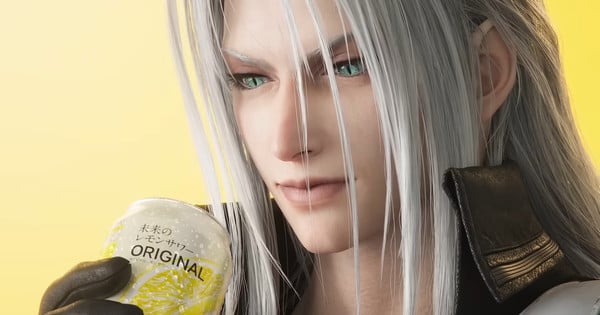 Sephiroth, Final Fantasy VII Rebirth İşbirliğinde Yeni Asahi Bira Tanıtıyor