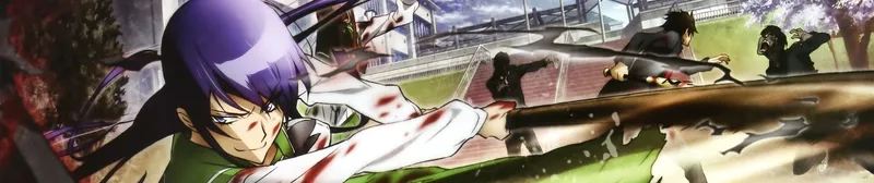 High School of the Dead Artık İngilizce Dublaj ile HIDIVE'da Yayında