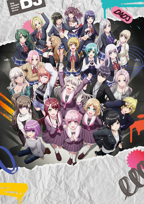 D4DJ All Mix Anime'si Crunchyroll'da İngilizce Dublaj ile Yayında
