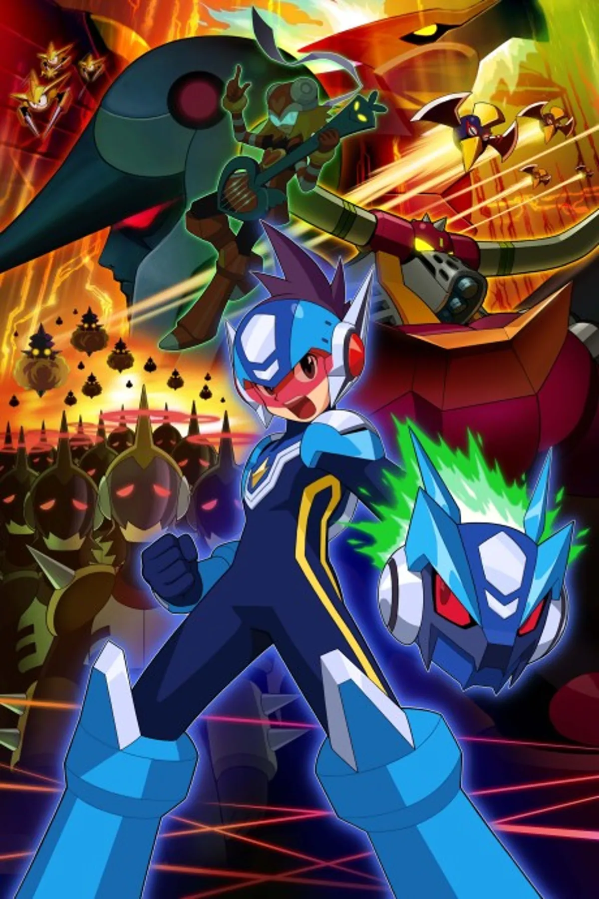 Megaman Star Force Hulu'da Yayında