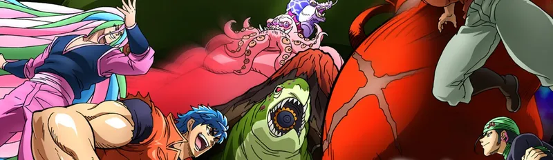 Toei Animation'ın Toriko animesi Crunchyroll ve Hulu'da yayında
