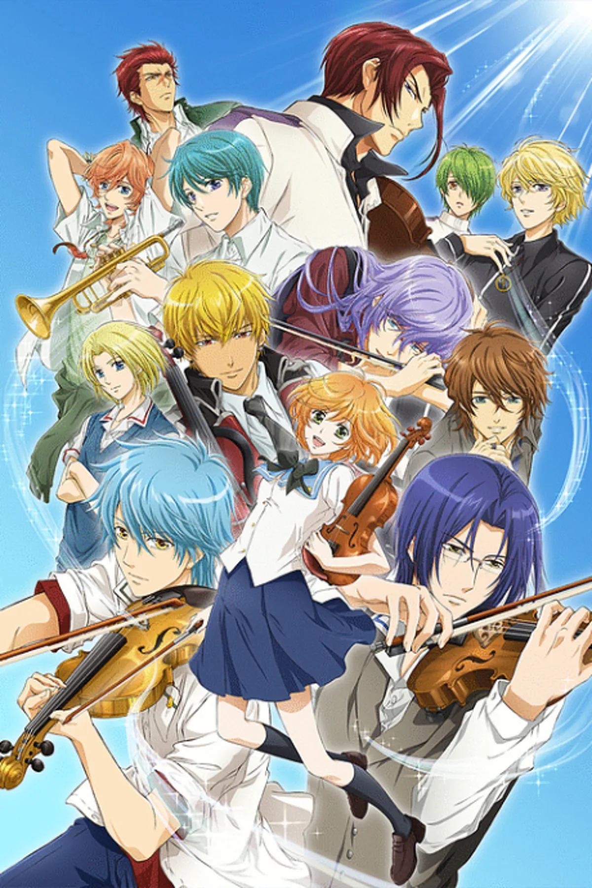 La Corda d'Oro: Blue♪Sky Artık Crunchyroll ve HIDIVE'da Yayında