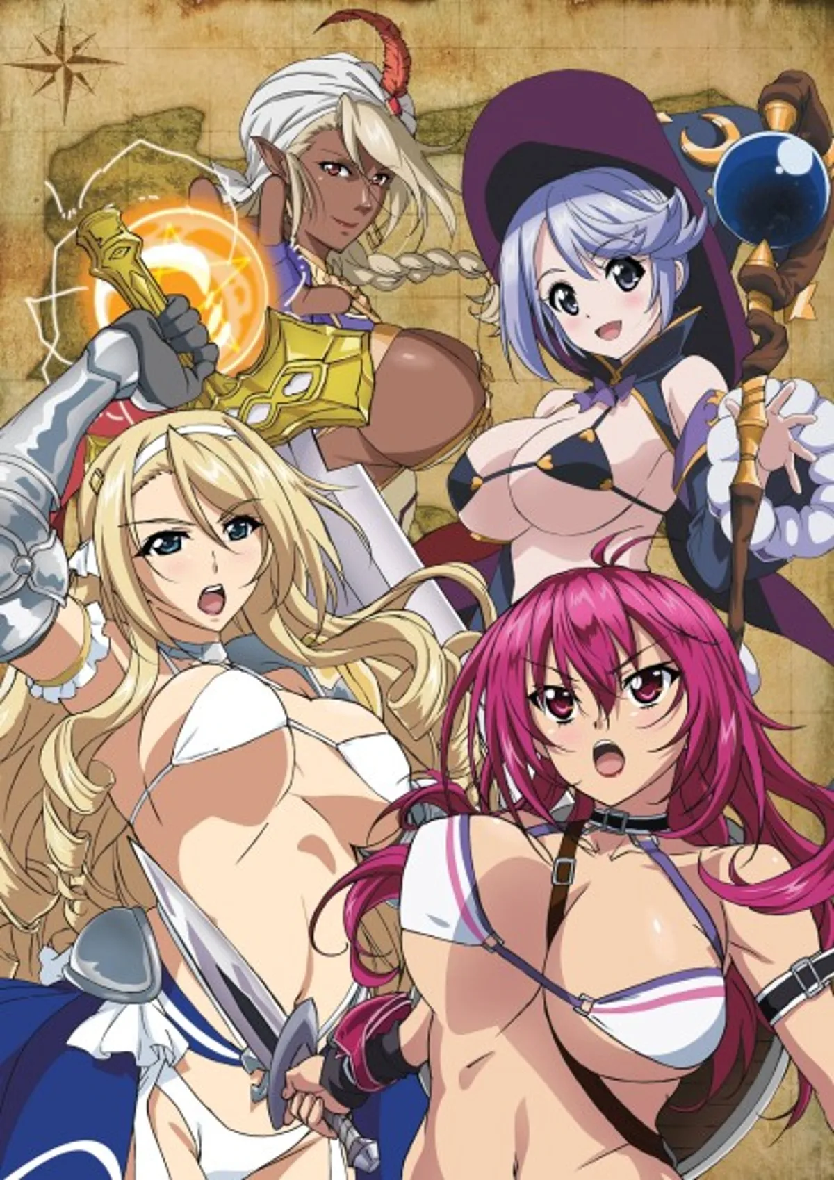 Bikini Warriors Anime Crunchyroll'da Yayınlanmaya Başladı