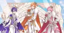 Satomi ve Nanamori. Strawberry Prince performans kadrosundan ayrıldı