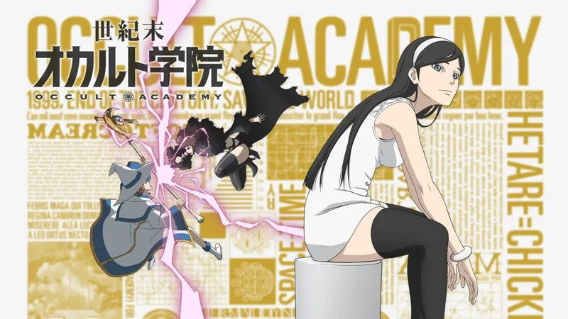 Occult Academy Artık Hulu ve Crunchyroll'da Yayında