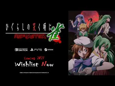 Higurashi: When They Cry Mahjong Spin-off Returns in 2027 Remaster