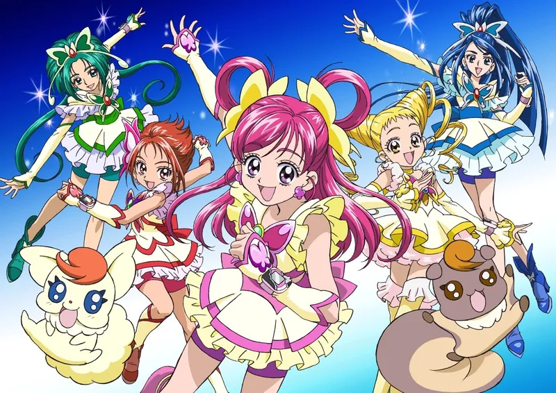 Yes! Precure 5, Crunchyroll'de İngilizce Dublaj ile Yayında