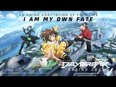 Free Fire Daybreak Anime Reveals Story and Spring 2027 Premiere