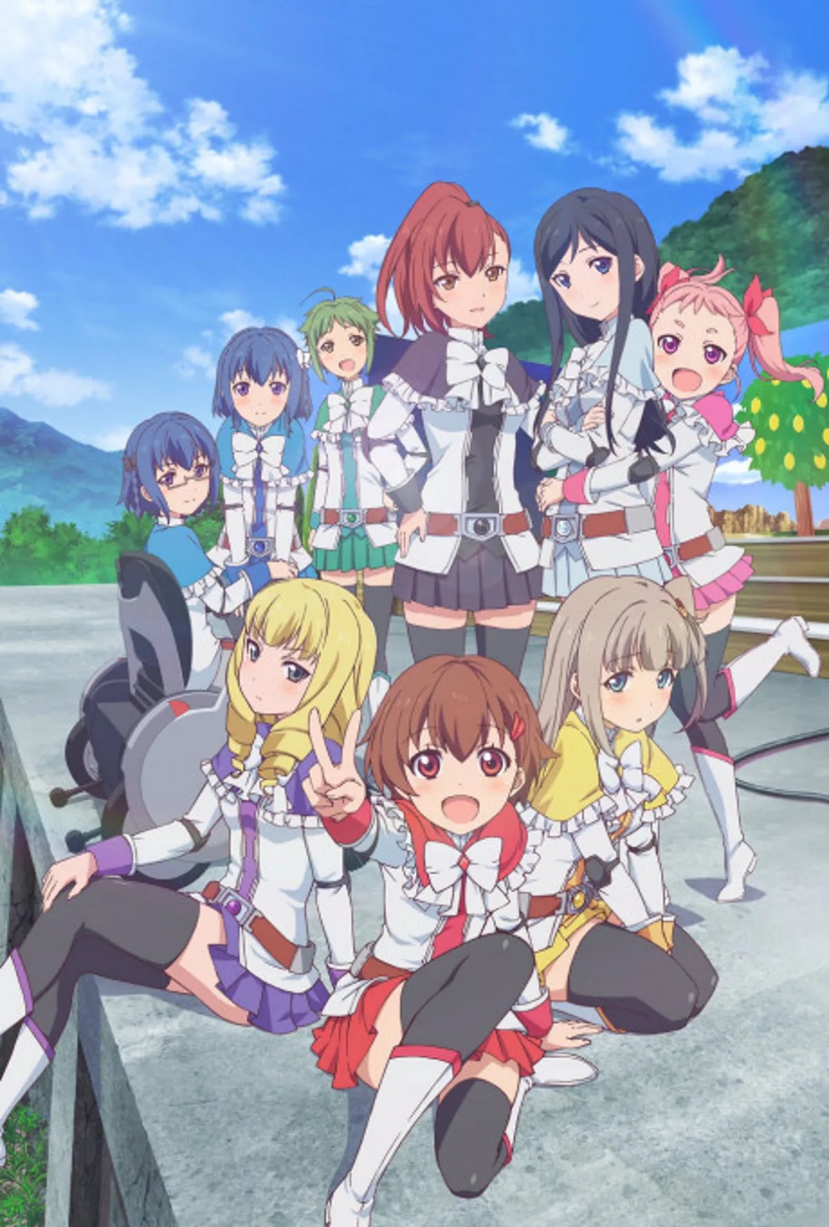 Action Heroine Cheer Fruits Artık Crunchyroll'da Yayında