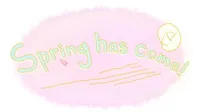 Spring has come!