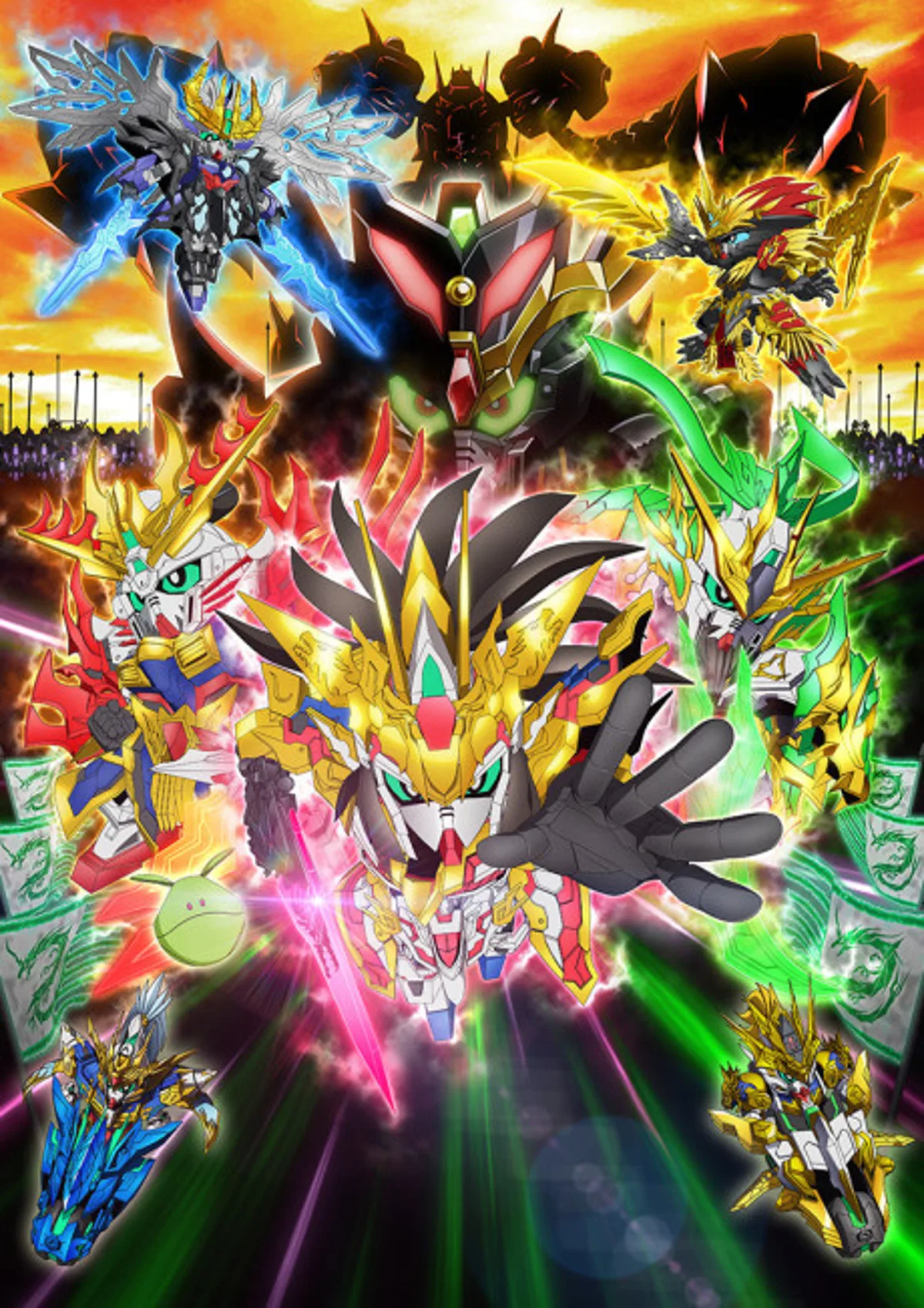 SD Gundam World: Sangoku Soketsuden Crunchyroll'da Yayında