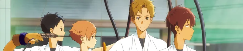 Kyoto Animation'ın Tsurune Anime Serisi Crunchyroll ve HIDIVE'da Yayında