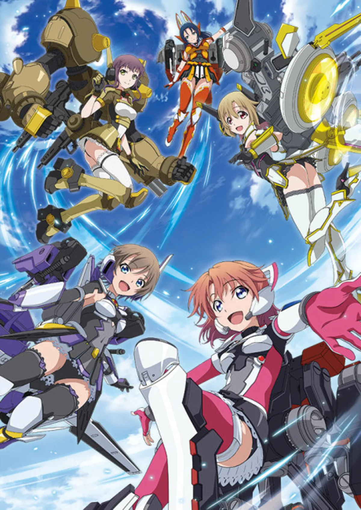 LBX Girls, Crunchyroll'da İngilizce Dublaj ile Yayında