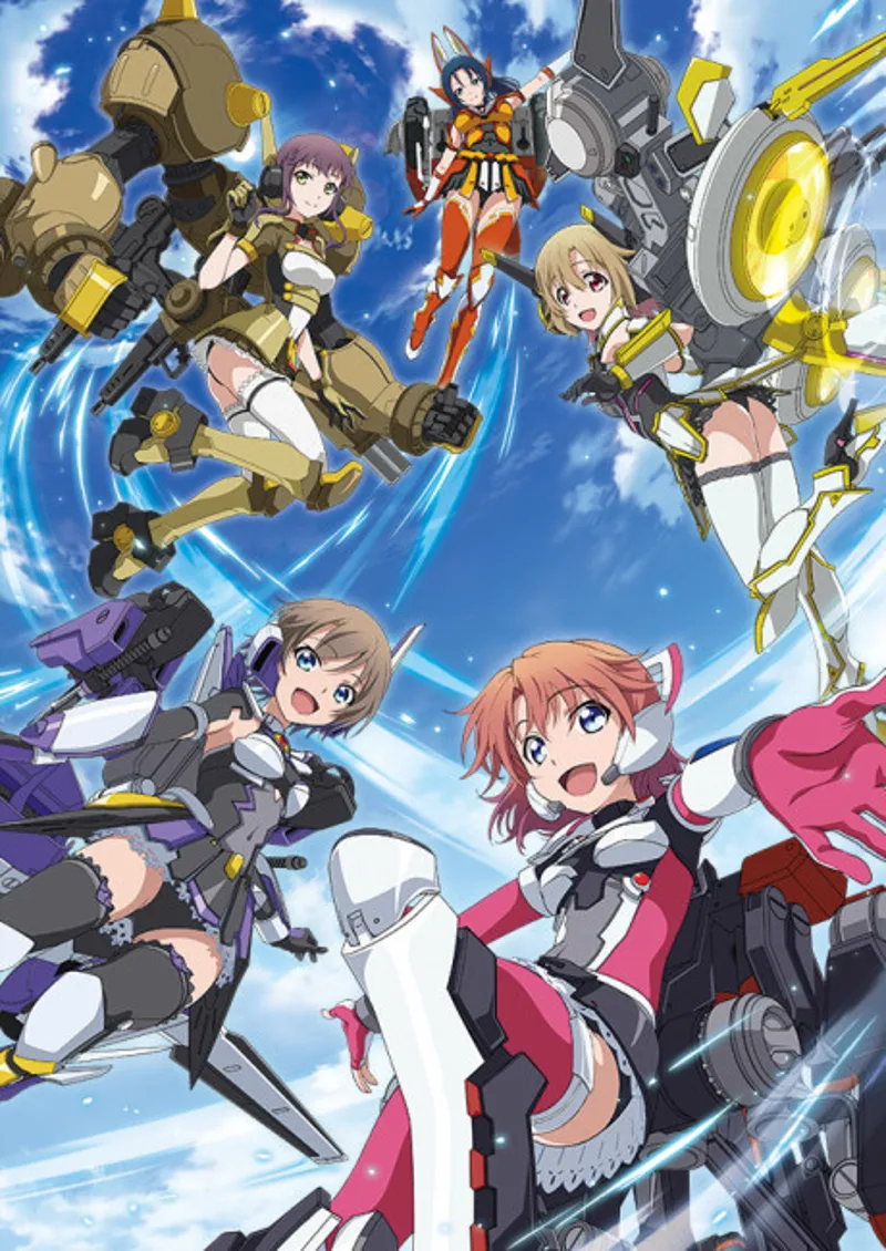 LBX Girls, Crunchyroll'da İngilizce Dublaj ile Yayında