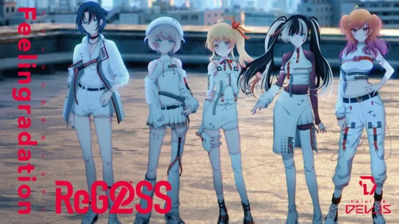 ReGLOSS's "Feeling Gradation" Music Video Streams Now