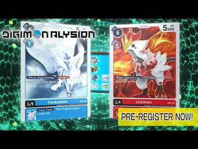 Digimon Alysion Mobile Card Game Opens Pre-Registration