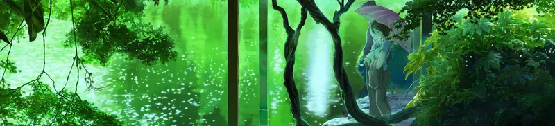 Makoto Shinkai's The Garden of Words Now on HIDIVE