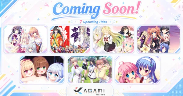 Kagami Games, Birçok Görsel Romanın İngilizce Sürümlerini Duyurdu