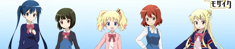 Kiniro Mosaic Artık Crunchyroll, HIDIVE ve Hulu'da Yayında
