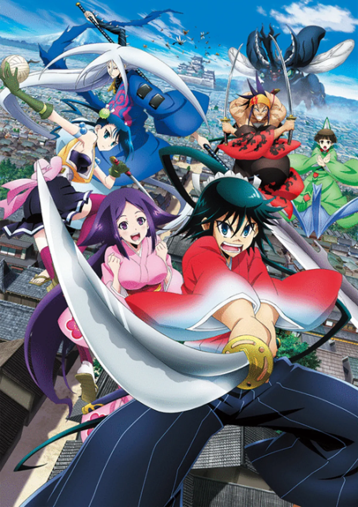 Mushibugyo, Crunchyroll'da İngilizce Dublaj ile Yayında