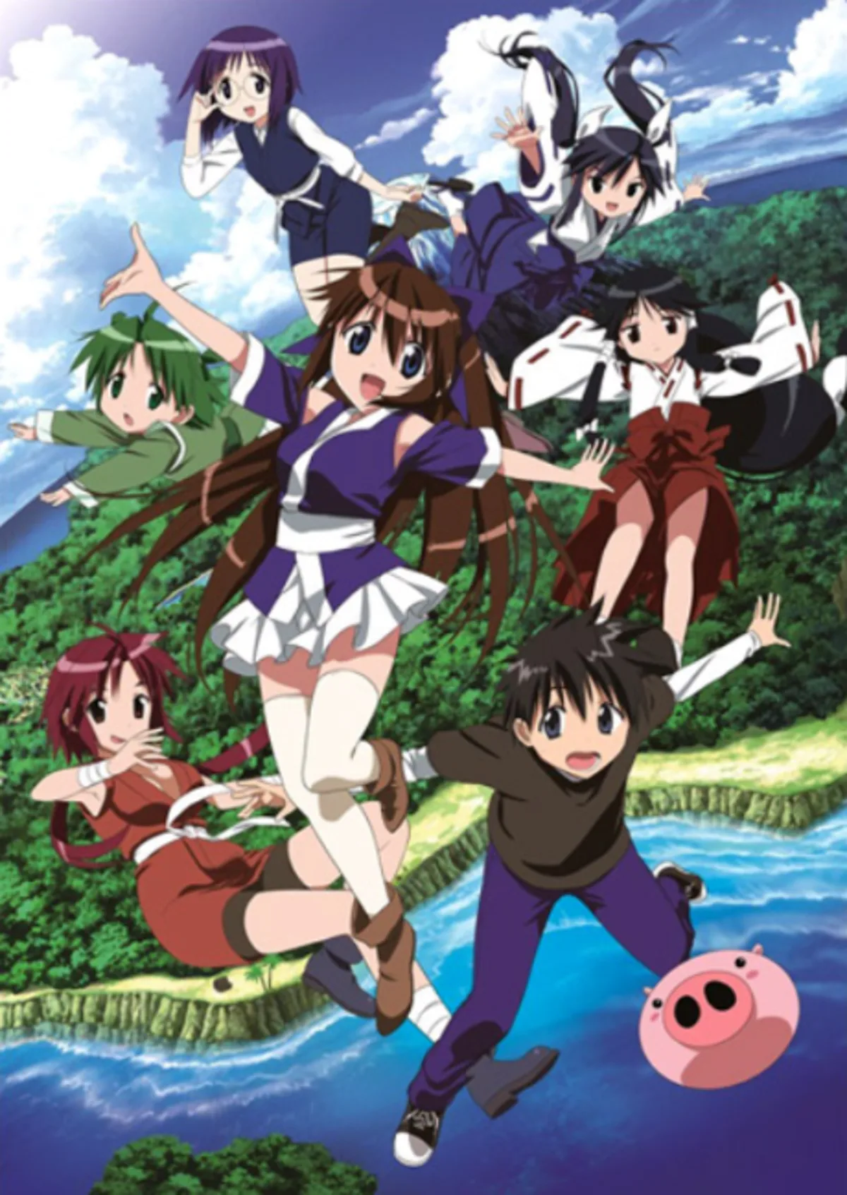 Harem Komedisi Nagasarete Airantou, HIDIVE ve Crunchyroll'da Yayında