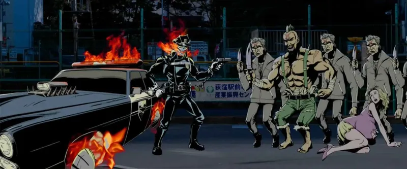 Inferno Cop YouTube ve Crunchyroll'da Yayında
